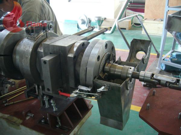 Hot Cutting Plastic Pelletizing Machine / Alloy Steel Twin Screw Plastic