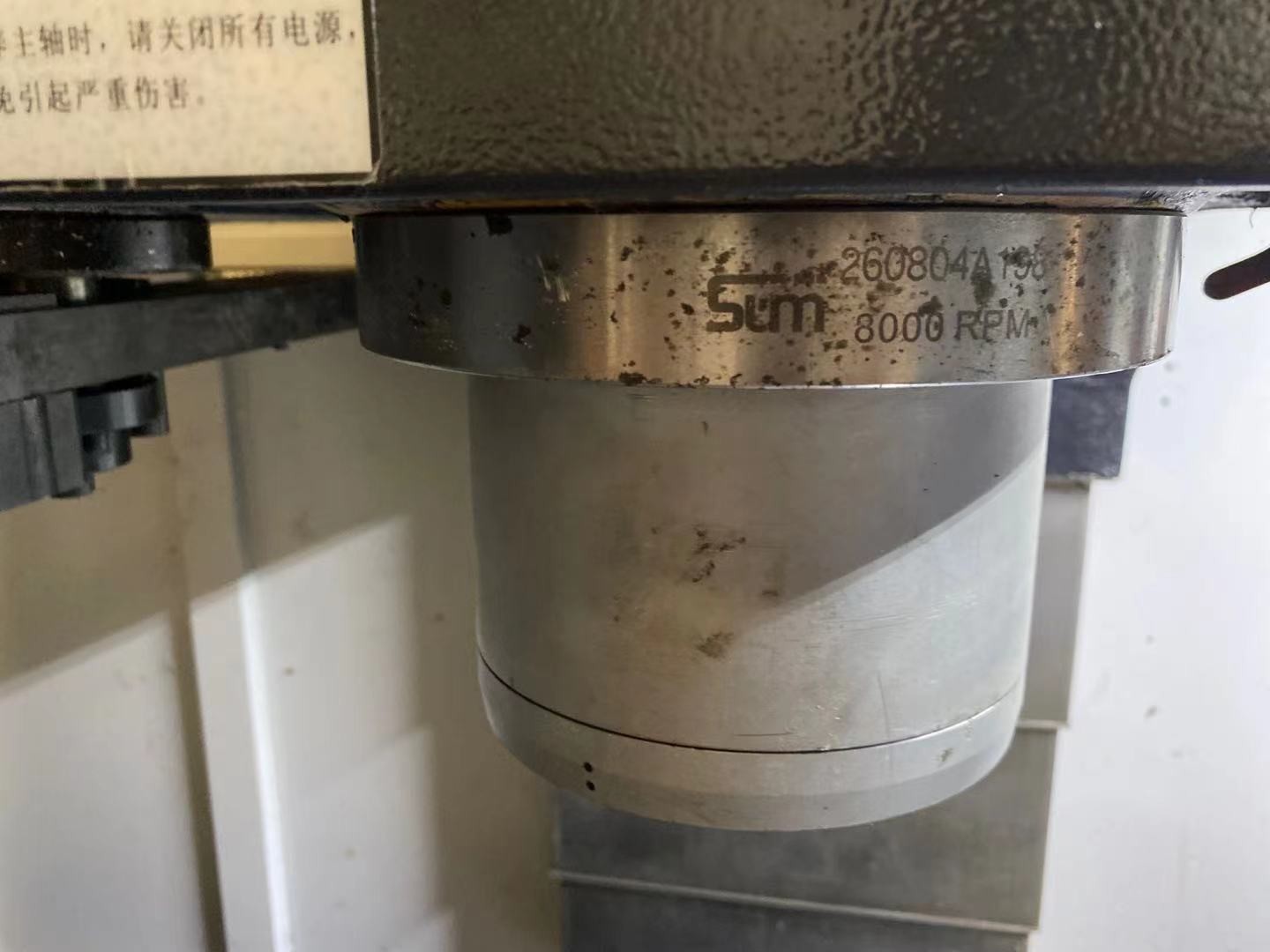 VMC 850 Vertical CNC Machining Center Mitsubishi System 380V 50Hz 3Phases