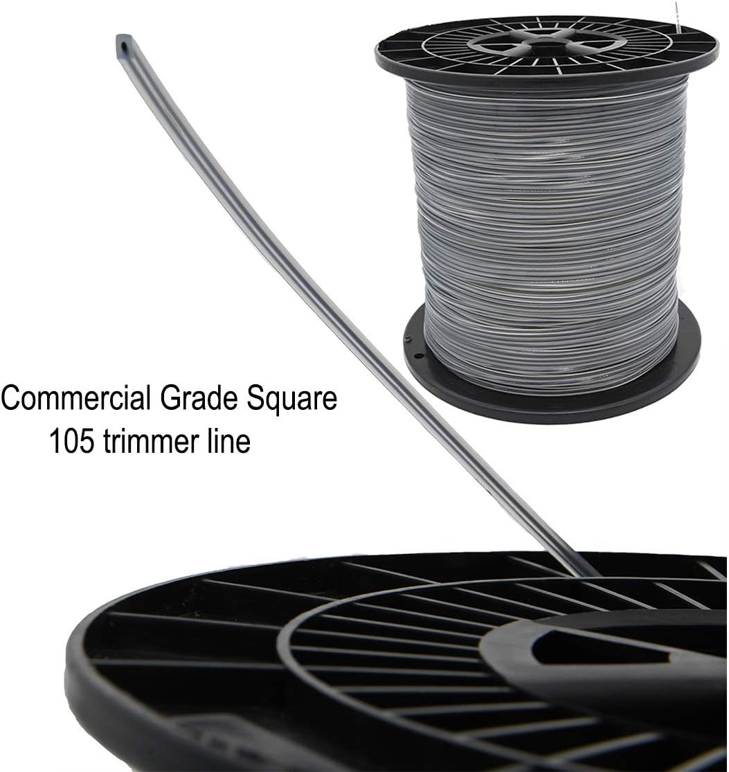 String Trimmer Line for Weed Eater String Edger Line Refills Parts Auto-Feed with Covers