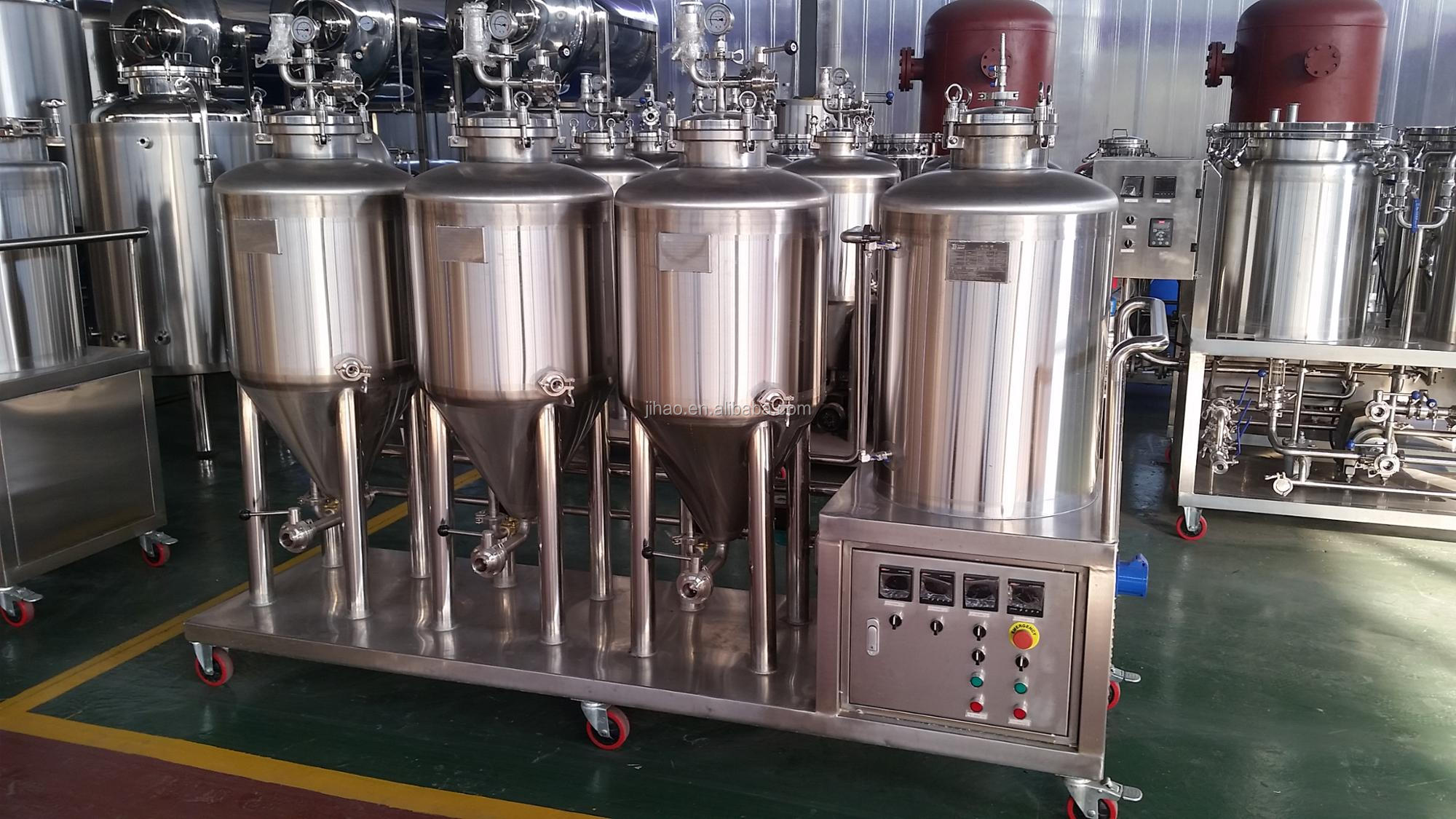 Small 4kw 15.5 Gallon 50L 0.5BBL Beer Brewing System for Small Microbrewery Equipment