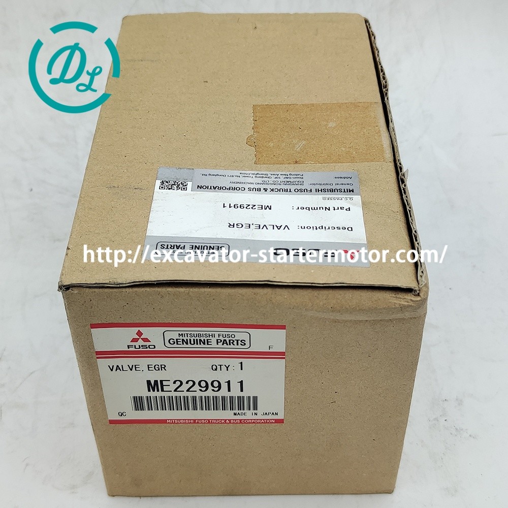 Egr Valve ME229911 Mitsubishi 4M50 Engine Parts Excavator HD820V