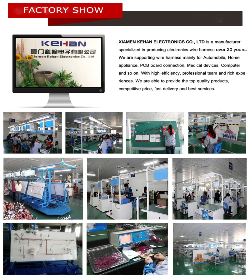 Electronic Conductor Copper Wiring Harness Cable Assemblies for ODM OEM CNC Equipment