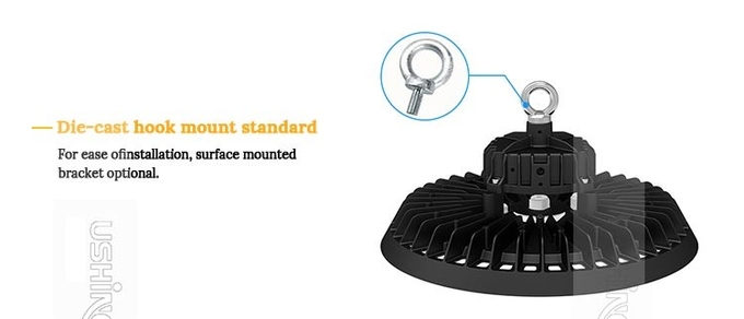 Microwave Sensor 100W Led High Bay Dimmable High Bay Lights For Public Lighting