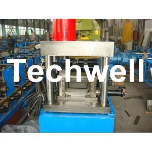  U Shaped Channel Purlin Roll Forming Machine With 1.5 - 3.0mm Thickness TW-U100 Manufactures
