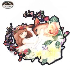 Beautiful Various Elements Digital Printed Patches For Garment / Decoration