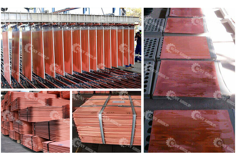 Product Copper Electrolysis Plant for Producing Copper Cathodes from Copper Metal Powde