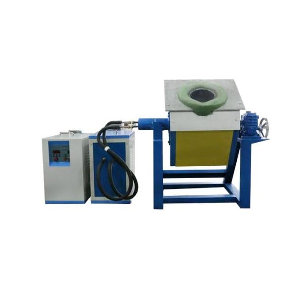 100kg Digital Gold Melting Induction Furnace Energy Saving IGBT Induction