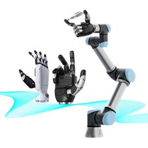 Industrial Robotic Arm 5 Finger Robotic Dexterous Hand Universal Robots UR7e 6