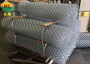 China 10 Gauge Steel Wire Heavy Galvanised Chain Link Fence 6ftx 45ft Roll on sale