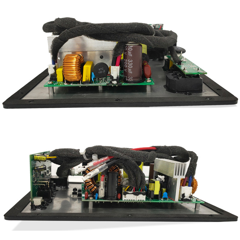 500 Watts RMS Class D Plate Amplifier For Subwoofer Enclosures with Frequency Selection