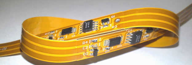 ENIG 4 Layer 1OZ Copper 1.6MM Rigid Flex PCB Board
