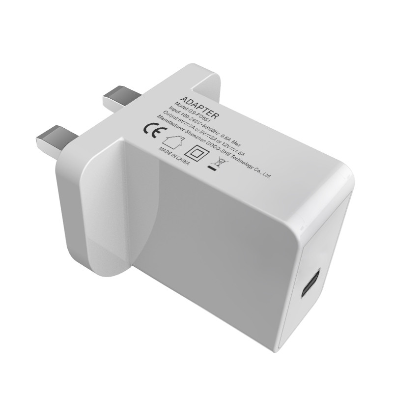 CE RoHS 18W Quick Charge 3.0 Wall Cell Phone Charger Adapter