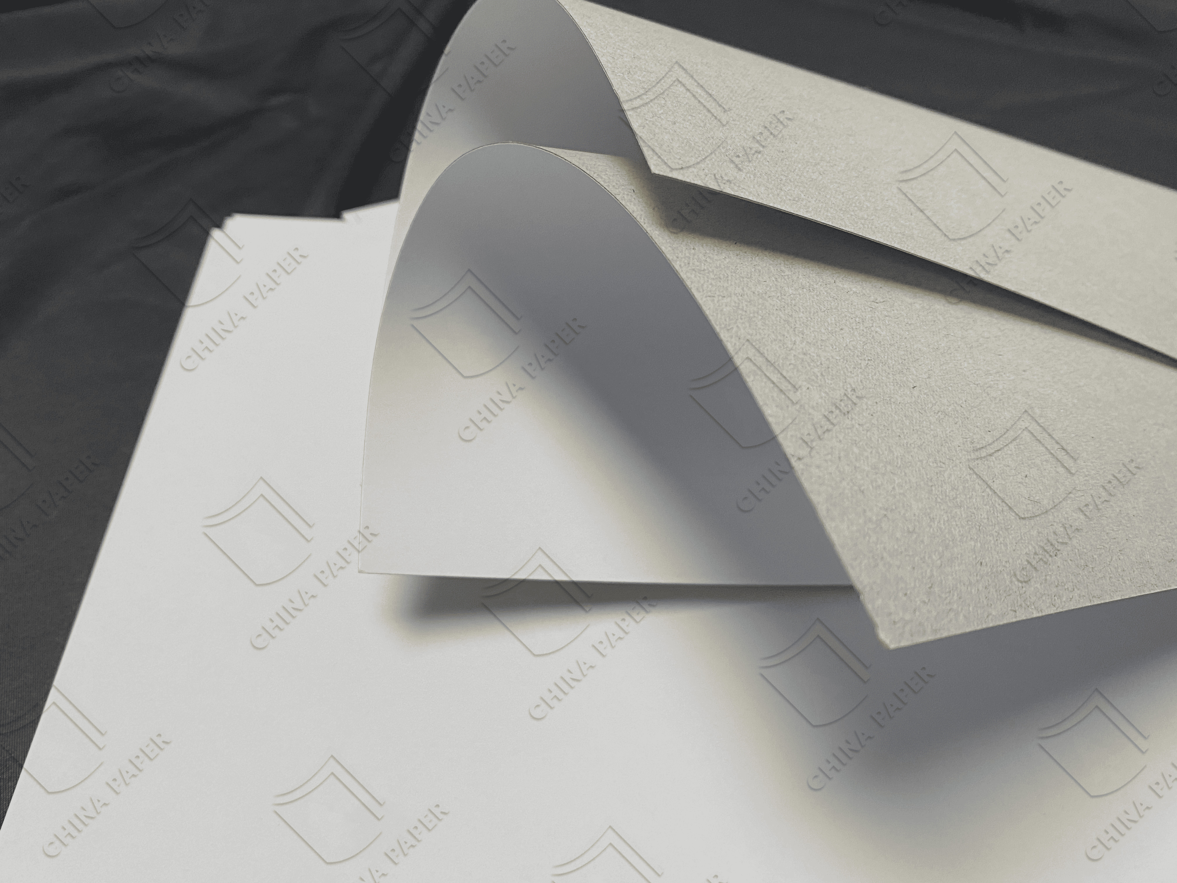 Durable 250gsm 300gsm 350gsm 400gsm Coated Duplex Board Grey Back For Boxes