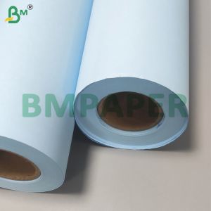Double Side Blue Plotter Paper Rolls for CAD Engineering and Drawing