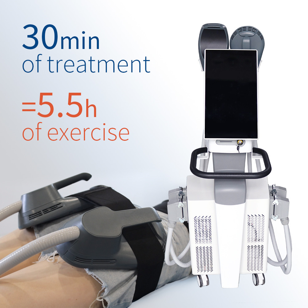 Advanced 4000W EMS Sculpting Machine With RF Frequency And L4 Tesla HlEMT Intensity