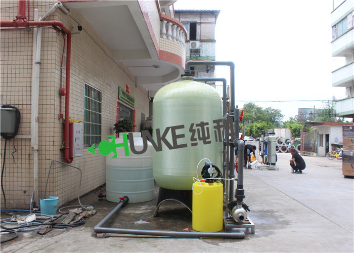 Commercial 10 Ton Reverse Osmosis Water System / RO Water Purification Equipment For Deep Well Water