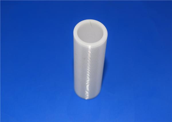 High Hardness Precision ZirconiaThread Tube Wear Resistance , Zirconia Ceramic