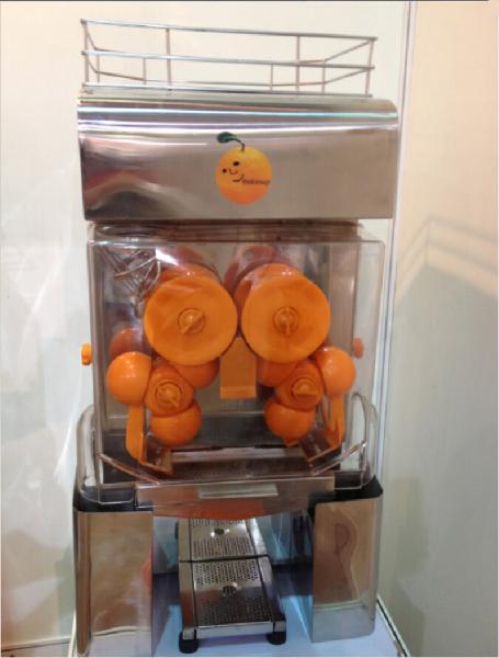 370W High Yield Automatic Orange Juicer Machine Anti-Corrosion Orange Squeezer