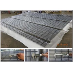 China Securifor 358 wholesale barbed wire on top for Ultra 358 mesh security fencing(China manufacture) on sale