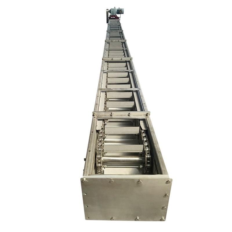 OEM Custom for Feed Powder or Pellet Level Drag Chain Scraper Conveyor