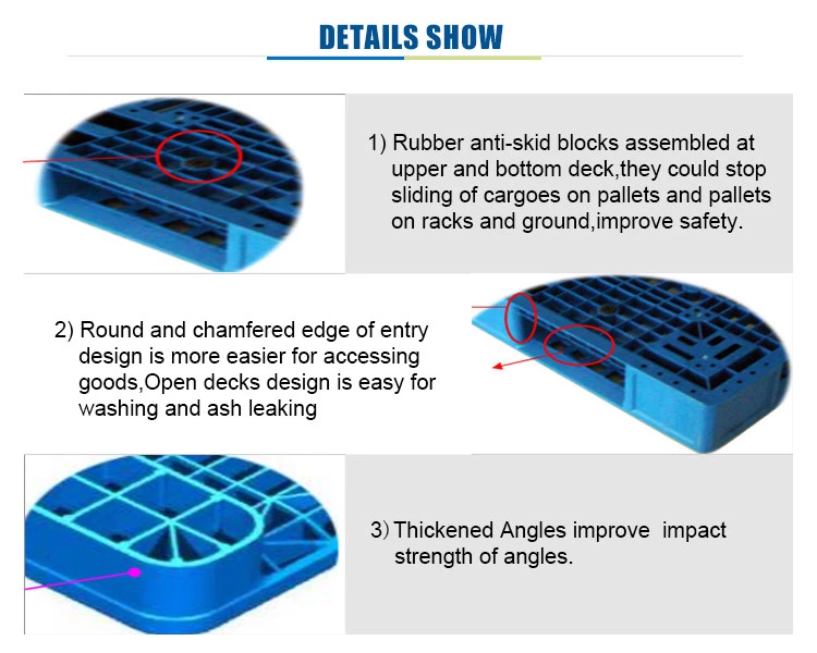 Cheap factory price euro pallet for transport pallets for warehouse plastic pallet load capacity