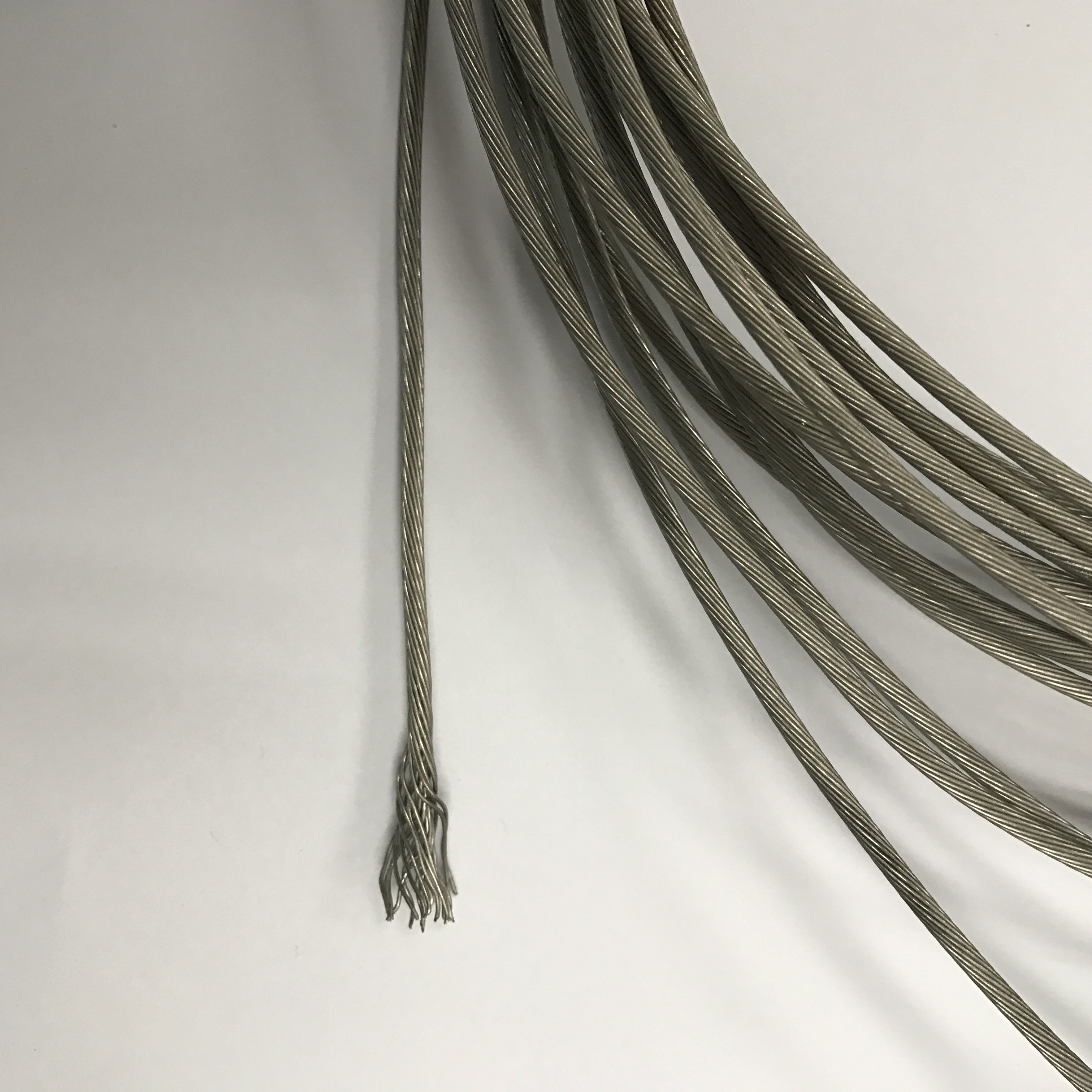 0.523mm 19 strands Nichrome Thermoelectric Alloys Wire Heater Core Wire