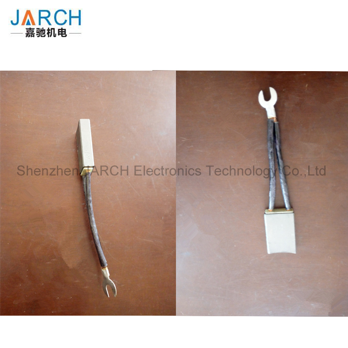 12.5*32*50mm Slip Ring Carbon Brush with Brush Holder set , Hammer Drill Carbon Brushes