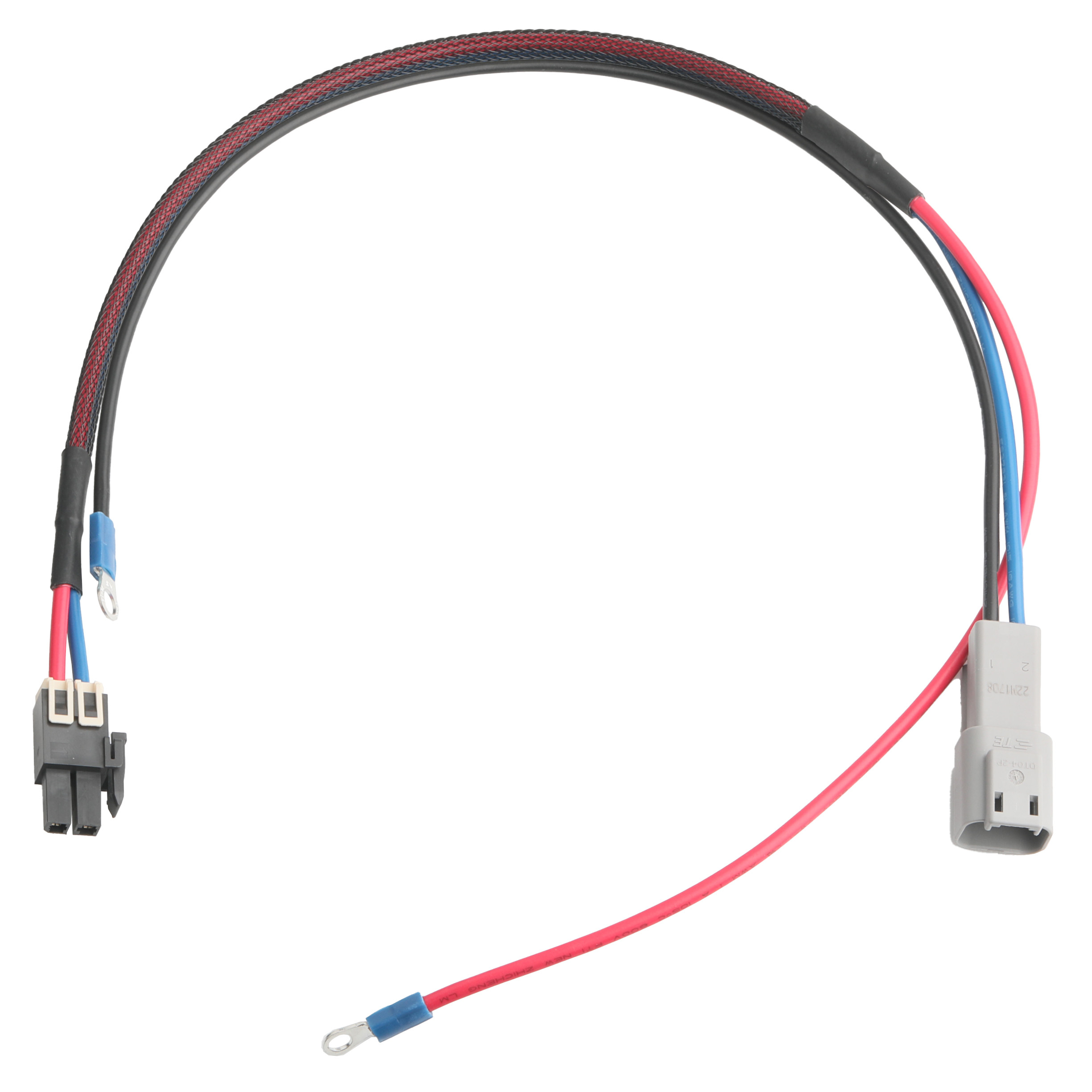 MOLEX Connector 1716920202 Megg-Fit Plug Housing pitch 5.7mm 1*2P to TE Plug DT04-2P and KT RVL2-4 OEM/ODM