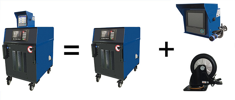 40KVA Induction Heater Welding Machine Air Cooling For Post Weld Heat Treatment