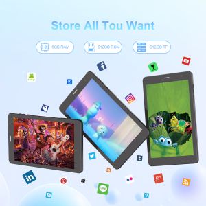 C Idea 5G WiFi Tablet For Students With SIM Support 8 Inch Tablet PC CM817Pro