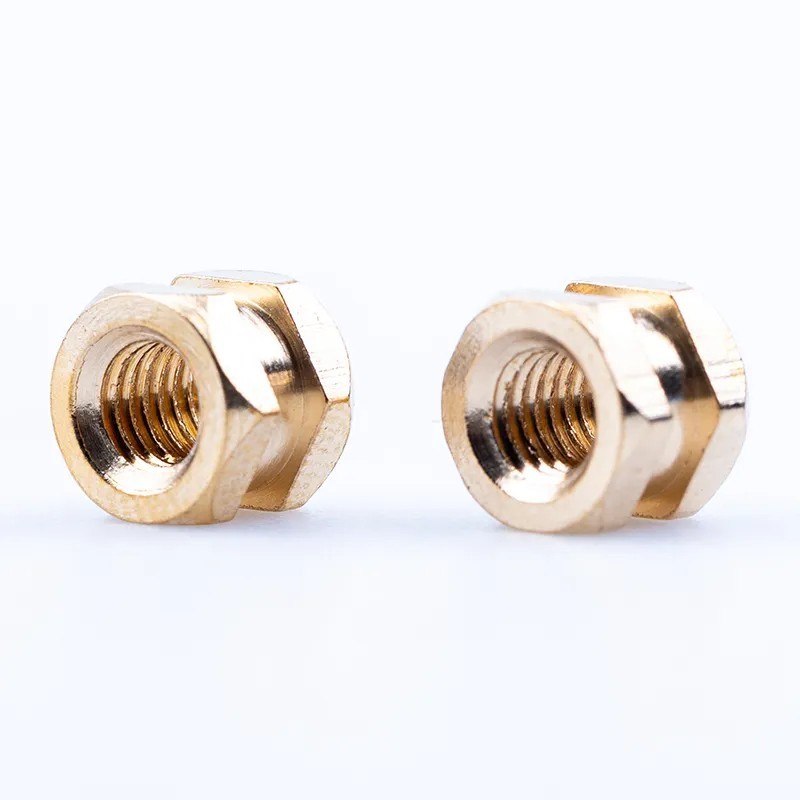 Brass Double Hexagon Head Insert Nut Grade 8.8 DIN 934 Nickel Plated M20 10mm Hex Nuts