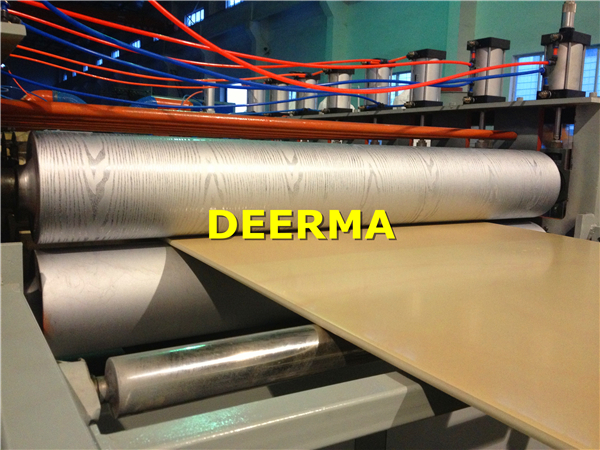 Double Screw WPC Board Extrusion Line 180kw Foam Board Production Line Customized