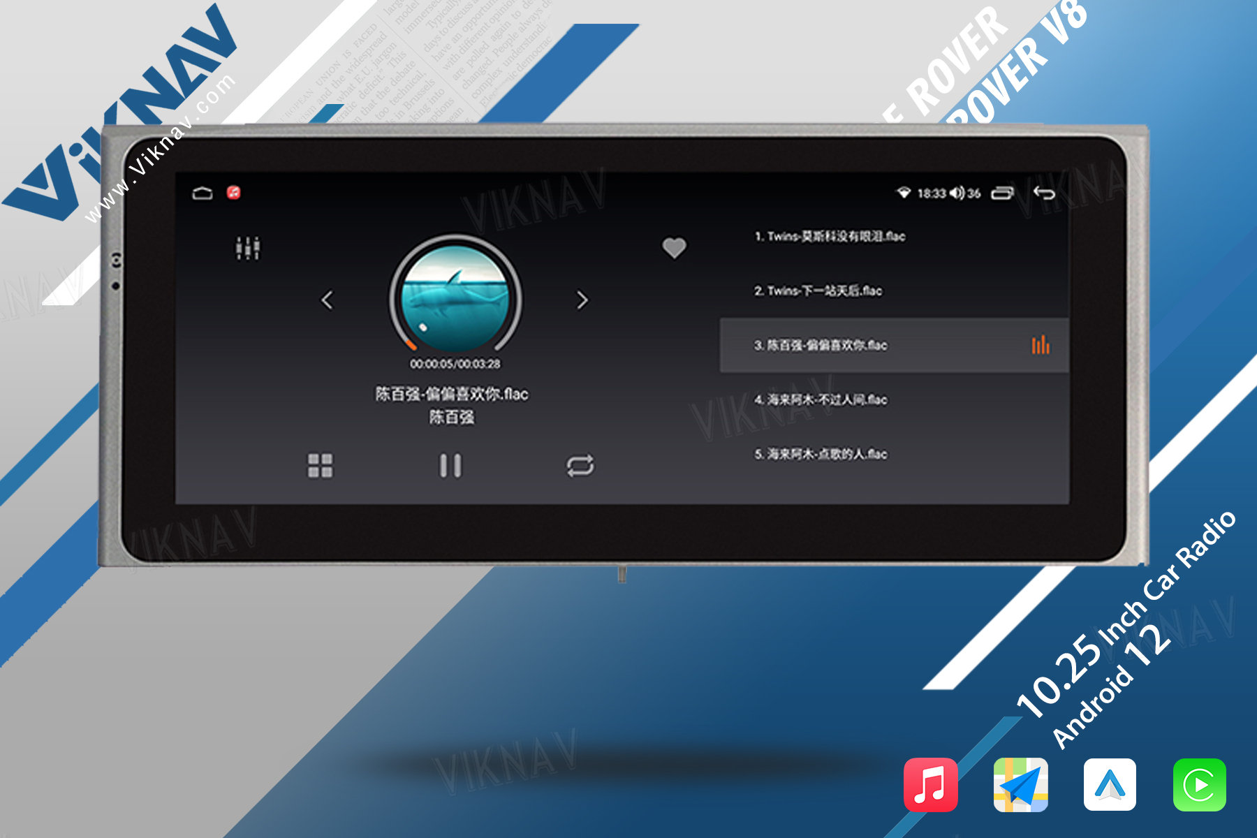 Android Auto Stereo Car Radio For Land Rover Range Rover Vogue V8 1998-2012 Multimedia Player Touch Screen Carplay
