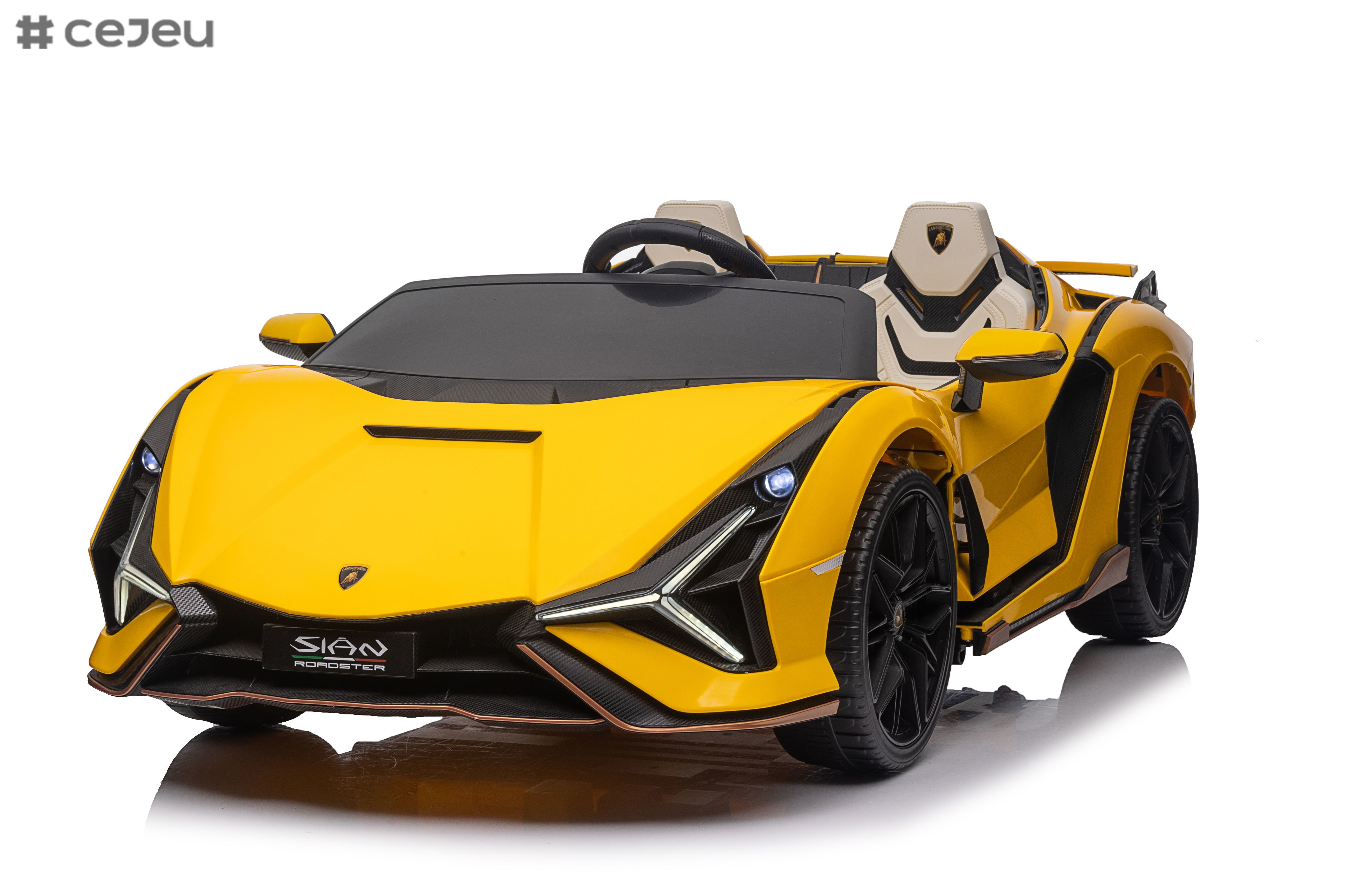 Ktaxon Kids 12V Ride On Car, Licensed Lamborghini Veneno Electric Vehicle w/ Parent Control
