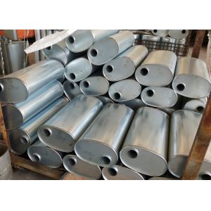 Aluminized Steel Oval 3.5 X 7 Universal Exhaust Muffler Automobile Performance Muffler