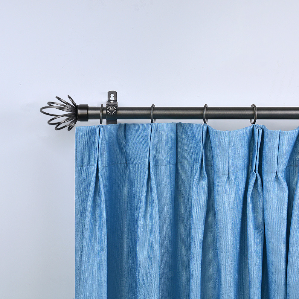 Elegant Style Modern Extendable Curtain Rod Set Curtain Pole Track Accessories