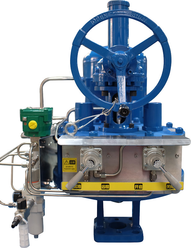 ISO Linear Pneumatic Actuator Handwheel Gate Valve Pneumatic Actuator