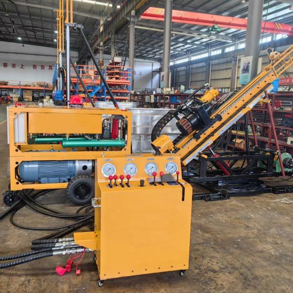Nq 600m Full Hydraulic Geological Underground Drilling Rig With Faster Drilling