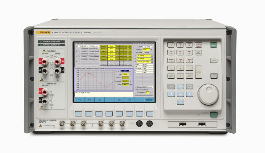 Fluke 6105A, 6100B Electrical Power Quality Calibrator,Generate Complex Signals