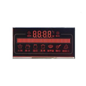 7 Segment VA Lcd Display Module Customized Size Lcd Screen Negative Lcd Display