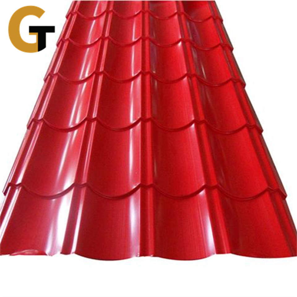 3.6 M 2m Curved Corrugated Iron Roofing Sheets