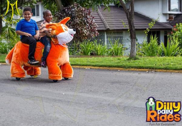 Hansel indoor amusement park equipment animal motorized ride for mall driving