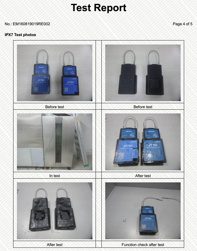 ISO9001 Dustproof GPS Door Lock Cold Chain Temperature Monitoring Devices