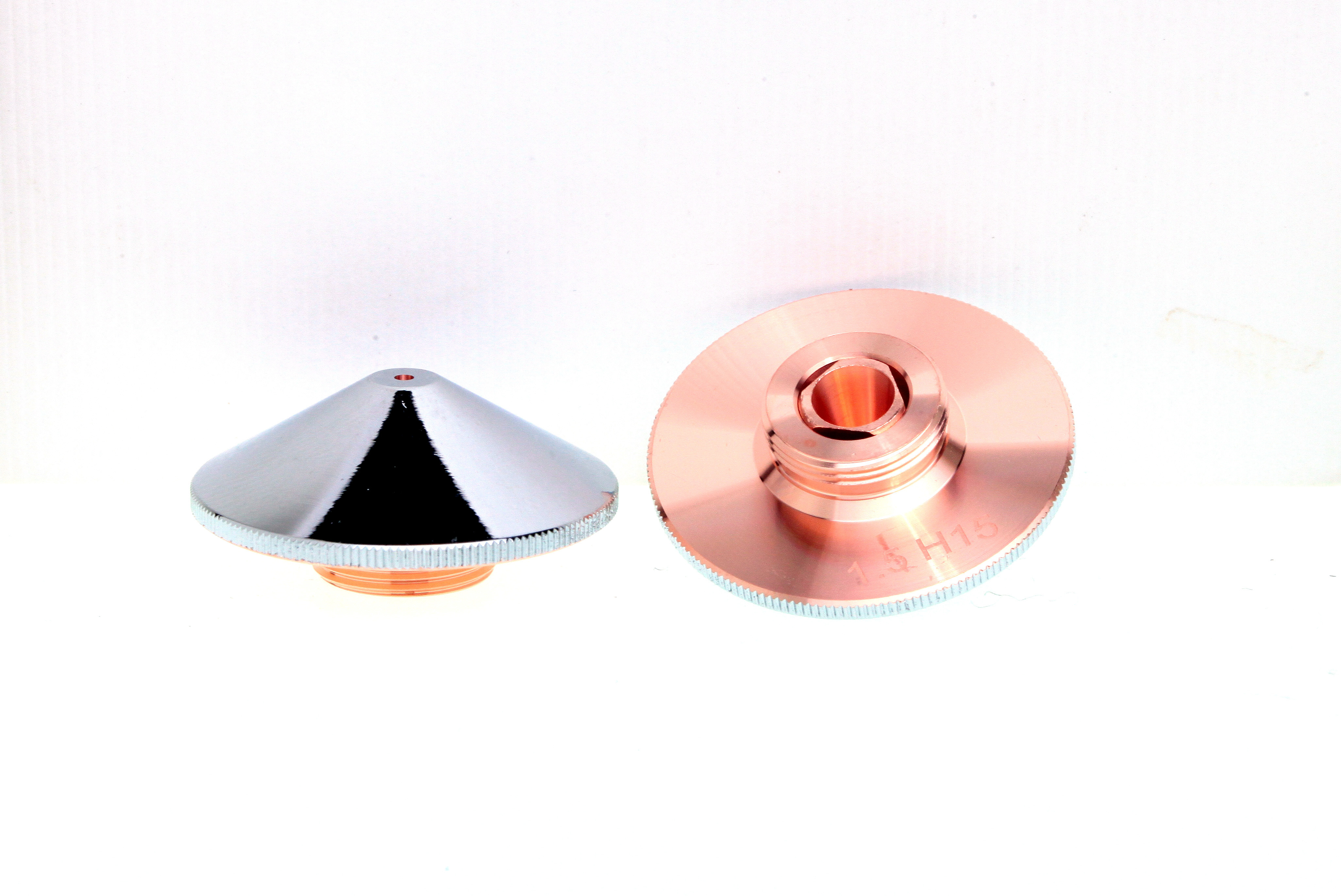 CNC Fiber Laser Cutting Parts Nozzle For Precitec Cutting Head D28H15M11