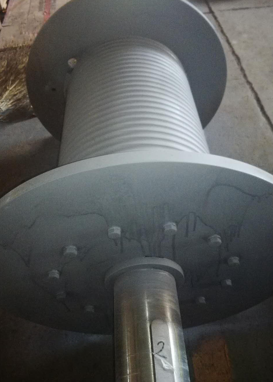 Right Rotation Integrated LBS Grooved Drum for solution spooling problems