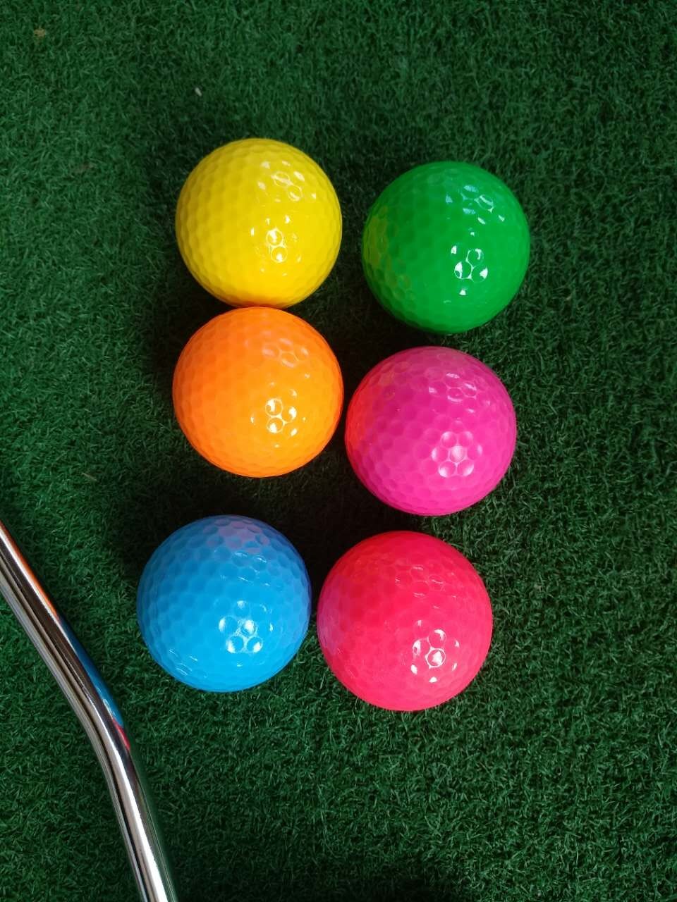 mini golf ball low bounce golf ball with two pieces mini golf ball putter ball putting ball