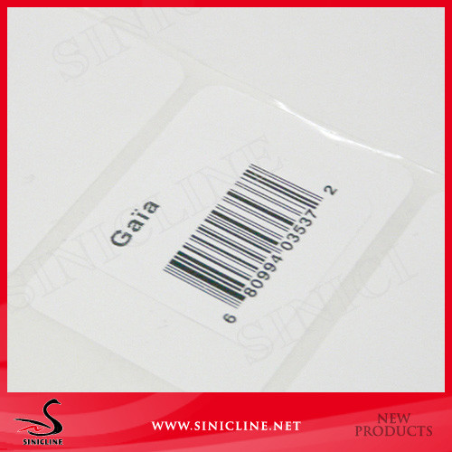 90mm Apparel Logistics RFID Tag Sticker Thermal Barcode Sticker Roll