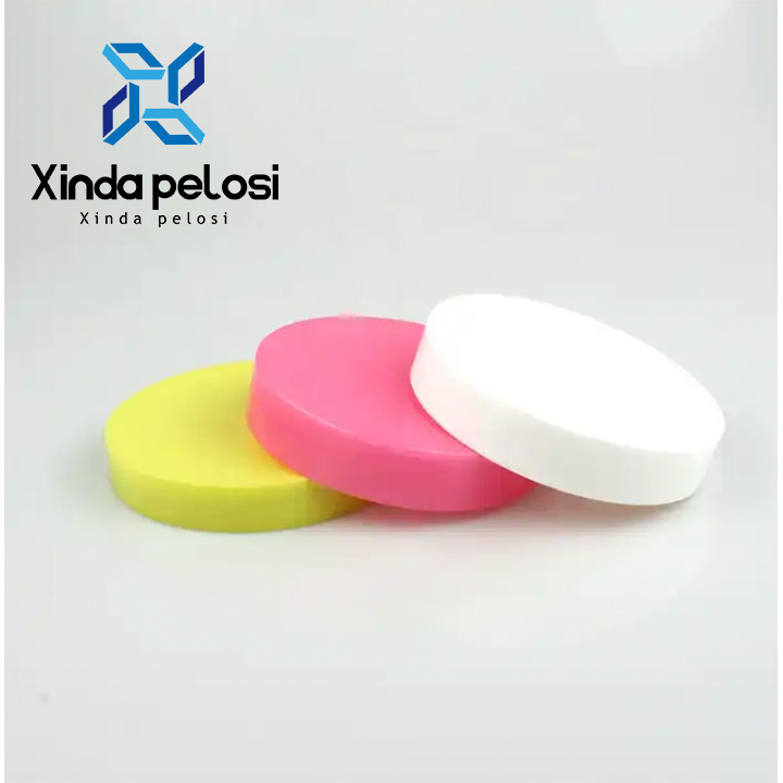 Plastic Bottle Screw Caps Custom Logo Smooth Caps With PET Aluminum Foil Seal Liners