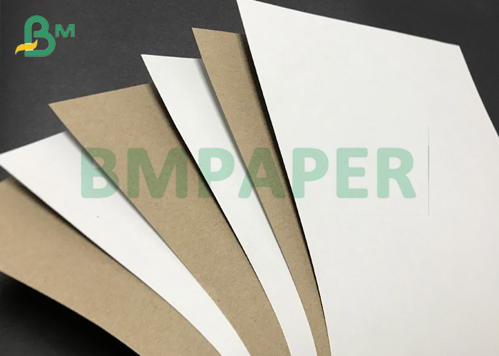 Recycled 170gsm 200gsm CCKB White Coated Kraft Back Board For Packaging Box