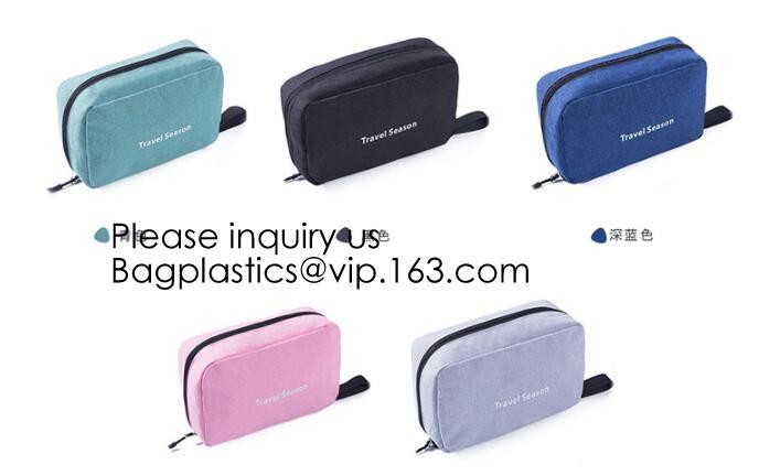 Custom Travel Organizer Cosmetic Ziiper Black Tyvek Paper Bag,Factory Price Tyvek Cosmetic Bag Custom Tyvek Paper Pouch